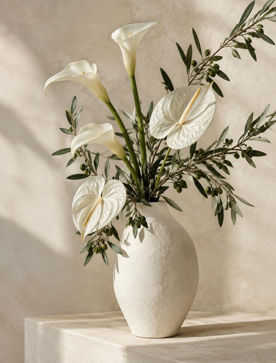Sculptural floral collection